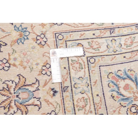 Tappeto Kashan Persia bianco marrone 196x293