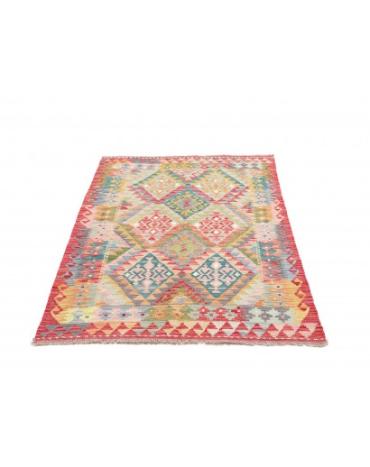 Tappeto Kilim Afghanistan marrone grigio 98x152