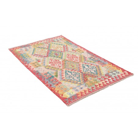 Tappeto Kilim Afghanistan marrone grigio 98x152