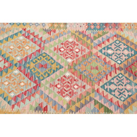 Tappeto Kilim Afghanistan marrone grigio 98x152