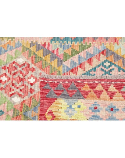 Tappeto Kilim Afghanistan marrone grigio 98x152