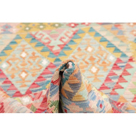 Tappeto Kilim Afghanistan marrone grigio 98x152