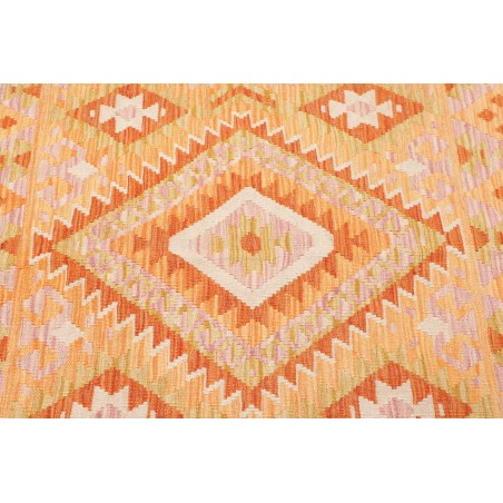 Tappeto Kilim Afghanistan marrone rosso 100x152