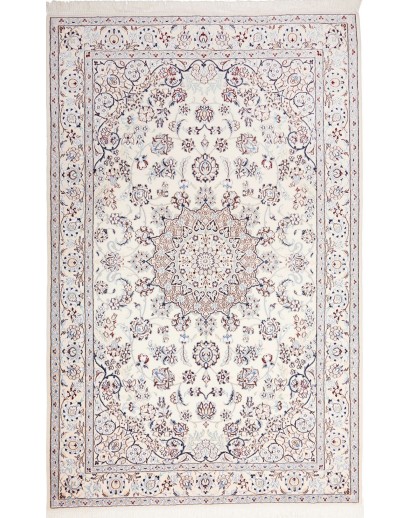 Tappeto Nain 9La Persia bianco grigio 140x220