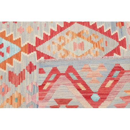 Tappeto Kilim Afghanistan beige rosso 105x157