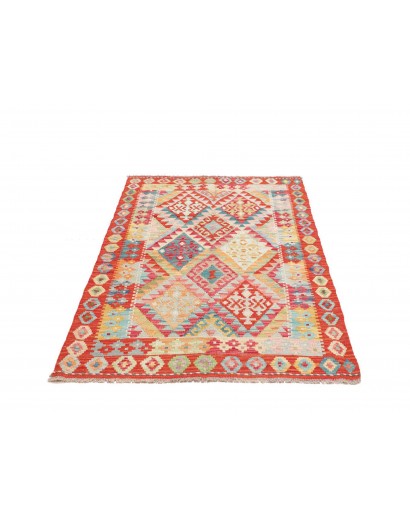 Tappeto Kilim Afghanistan marrone 99x155