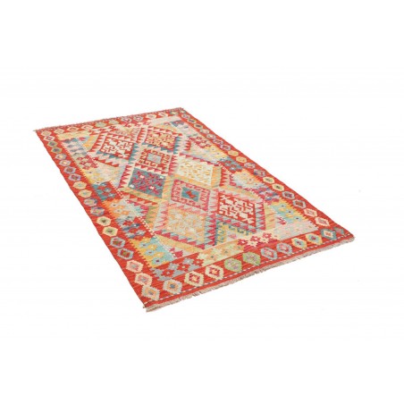 Tappeto Kilim Afghanistan marrone 99x155