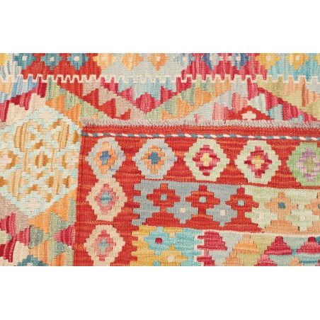 Tappeto Kilim Afghanistan marrone 99x155