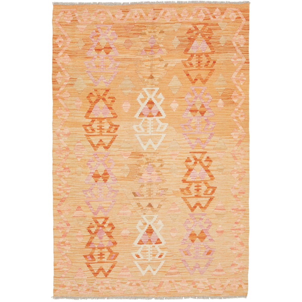 Tappeto Kilim Afghanistan marrone 102x158