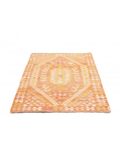 Tappeto Kilim Afghanistan marrone 103x151