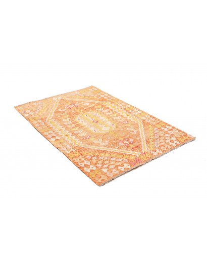 Tappeto Kilim Afghanistan marrone 103x151