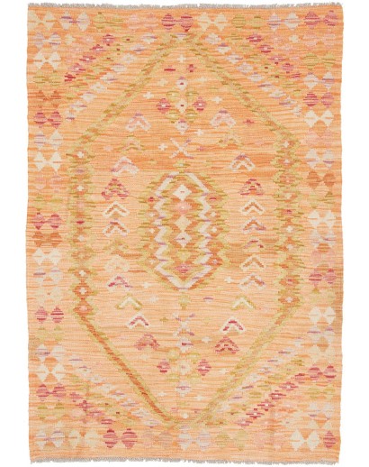 Tappeto Kilim Afghanistan marrone 102x150