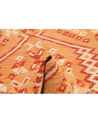 Tappeto Kilim Afghanistan marrone 101x151