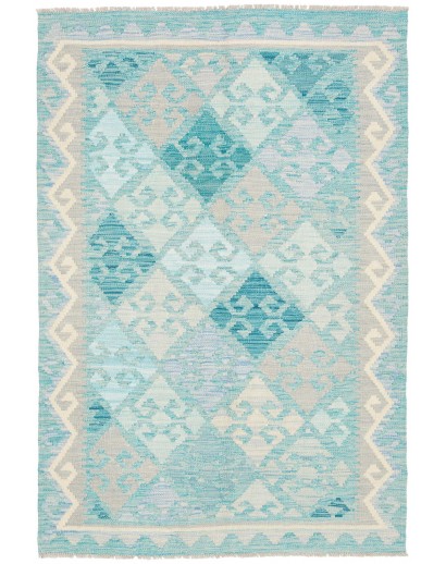 Tappeto Kilim Afghanistan bianco 99x149
