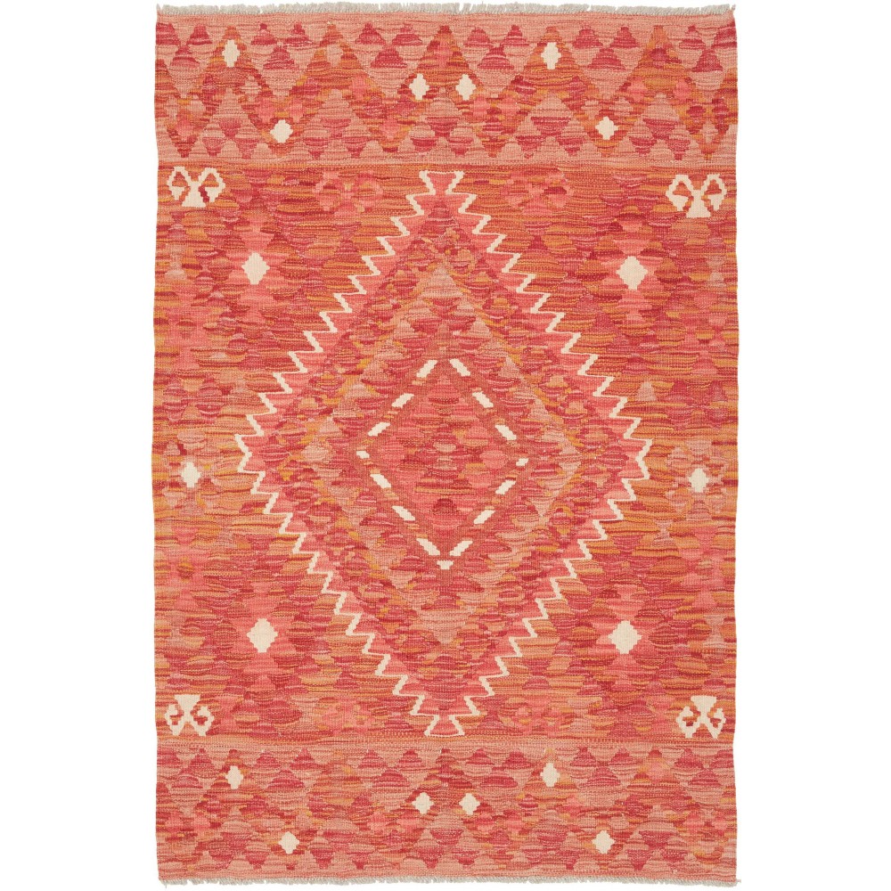 Tappeto Kilim Afghanistan rosso 98x147