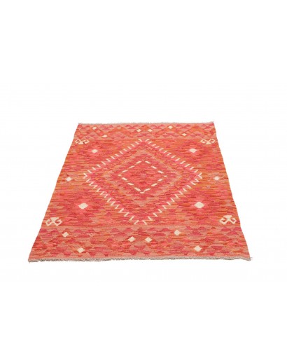 Tappeto Kilim Afghanistan rosso 98x147