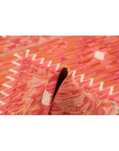 Tappeto Kilim Afghanistan rosso 98x147