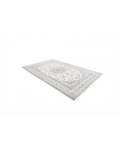 Tappeto Nain 9La Persia bianco grigio 204x304