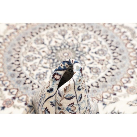 Tappeto Nain 9La Persia bianco grigio 204x304