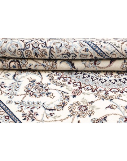 Tappeto Nain 9La Persia bianco grigio 204x304