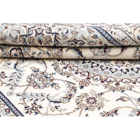 Tappeto Nain 9La Persia bianco grigio 204x304