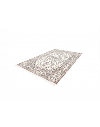 Tappeto Nain 9La Persia bianco azzurro 206x308