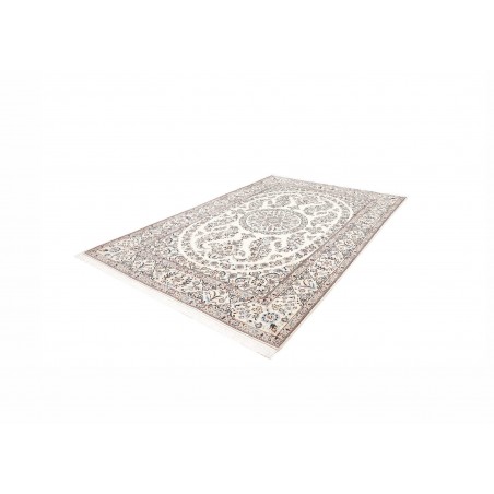 Tappeto Nain 9La Persia bianco azzurro 206x308