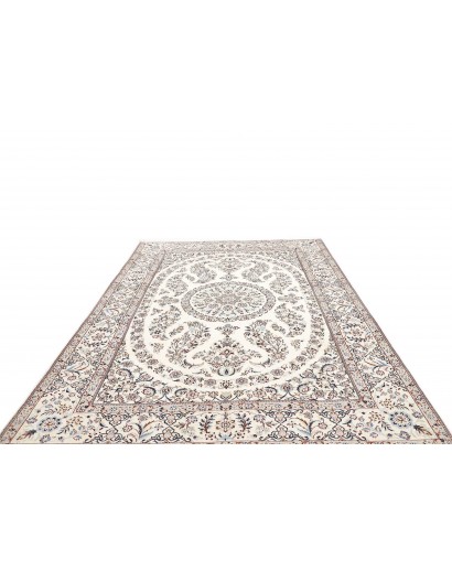 Tappeto Nain 9La Persia bianco azzurro 206x308