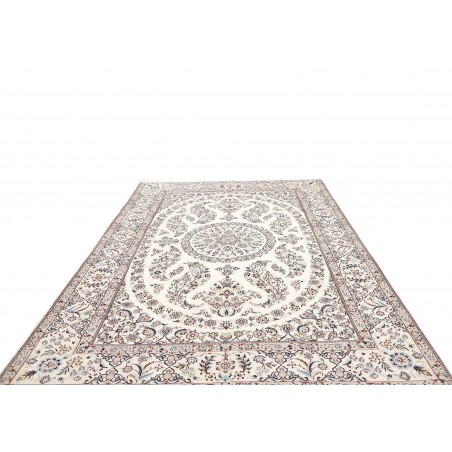 Tappeto Nain 9La Persia bianco azzurro 206x308