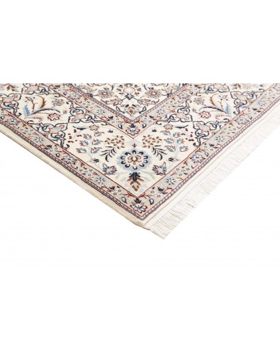 Tappeto Nain 9La Persia bianco azzurro 206x308