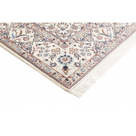 Tappeto Nain 9La Persia bianco azzurro 206x308