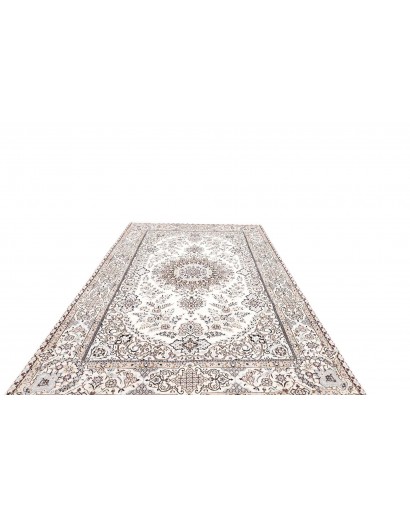Tappeto Nain 9La Persia bianco azzurro 200x310