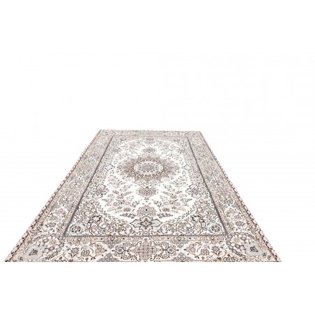 Tappeto Nain 9La Persia bianco azzurro 200x310