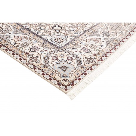 Tappeto Nain 9La Persia bianco azzurro 200x310