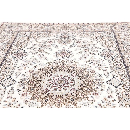 Tappeto Nain 9La Persia bianco azzurro 200x310