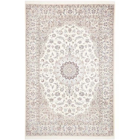 Tappeto Nain 9La Persia bianco grigio 208x310