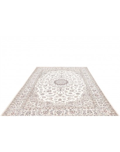 Tappeto Nain 9La Persia bianco grigio 208x310