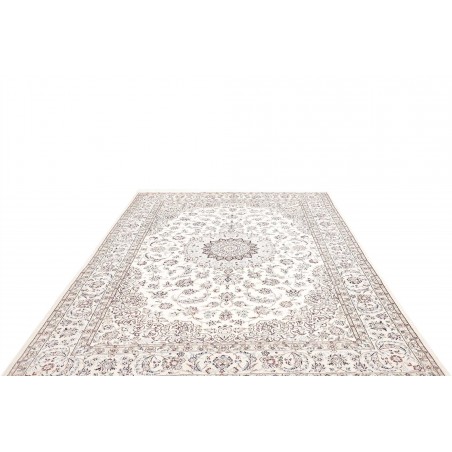 Tappeto Nain 9La Persia bianco grigio 208x310