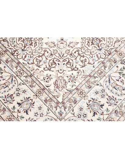 Tappeto Nain 9La Persia bianco grigio 208x310