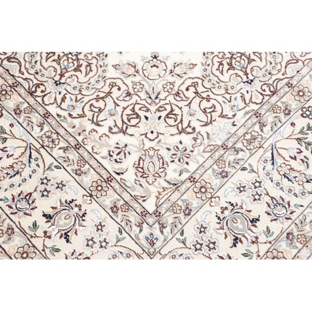 Tappeto Nain 9La Persia bianco grigio 208x310