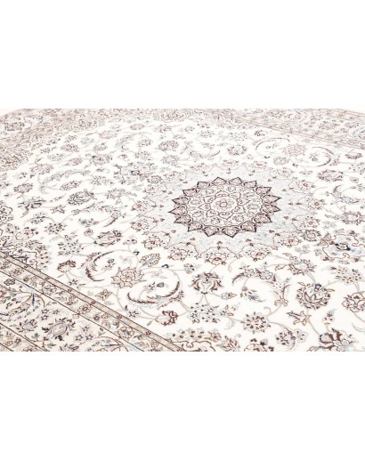 Tappeto Nain 9La Persia bianco grigio 208x310