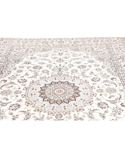 Tappeto Nain 9La Persia bianco grigio 208x310
