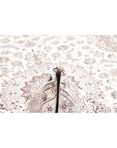 Tappeto Nain 9La Persia bianco grigio 208x310