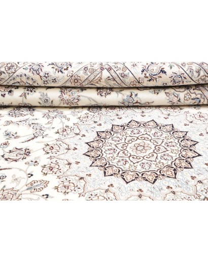 Tappeto Nain 9La Persia bianco grigio 208x310