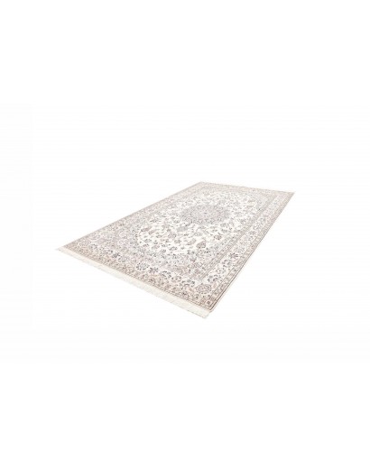 Tappeto Nain 9La Persia bianco grigio 210x332