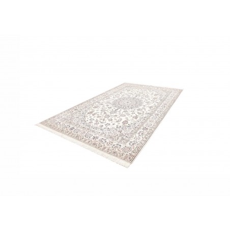 Tappeto Nain 9La Persia bianco grigio 210x332