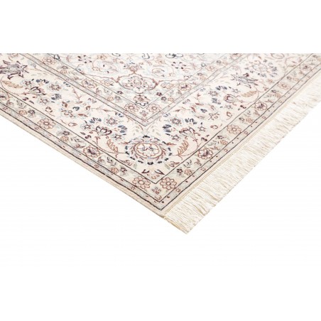 Tappeto Nain 9La Persia bianco grigio 210x332