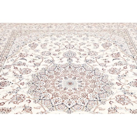 Tappeto Nain 9La Persia bianco grigio 210x332