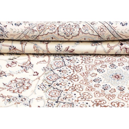 Tappeto Nain 9La Persia bianco grigio 210x332