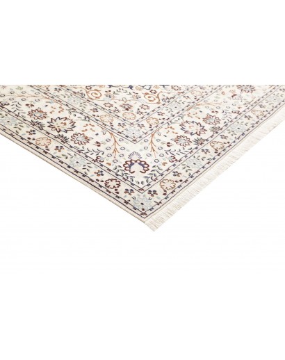 Tappeto Nain 9La Persia bianco marrone 210x307